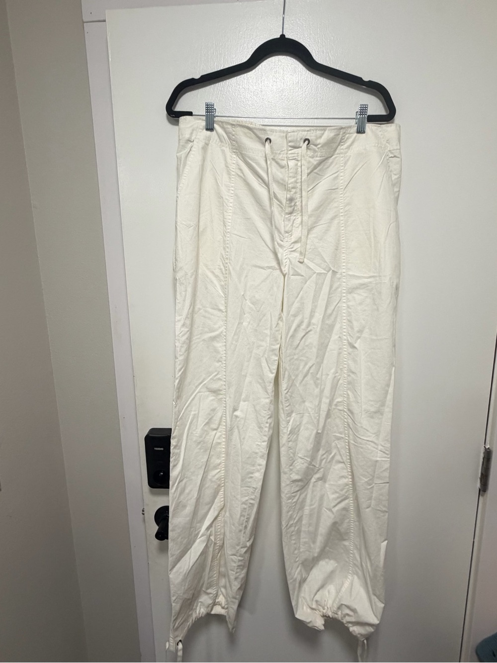 BP Cream Drawstring Jogger Pants